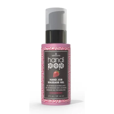 Смачний гель  пестощів Sensuva — Handipop Strawberry 59ml