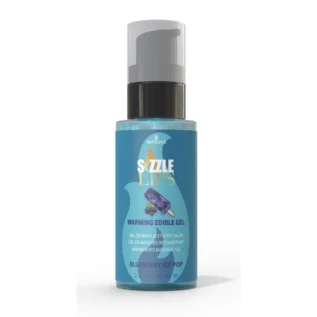Зігрівальний масажний гель Sensuva Sizzle Lips Blueberry Ice Pop 59ml