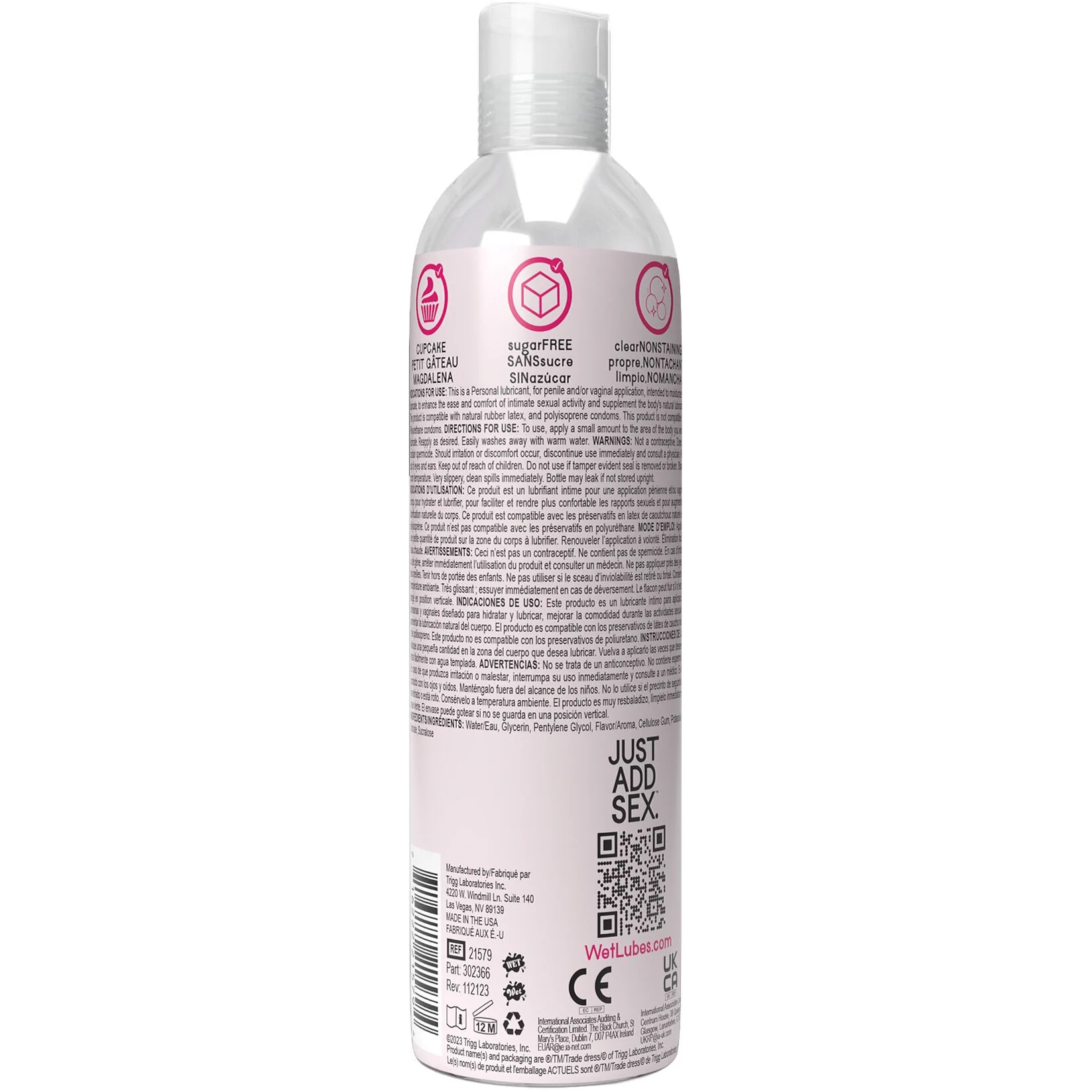 Лубрикант на водній основі Wet Oral Play Cupcake 118ml 4 Лубрикант на водній основі Wet Oral Play Cupcake 118ml - Зображення 2