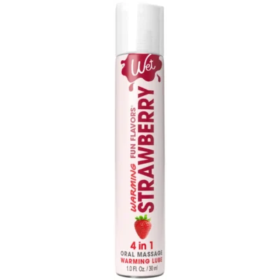 Зігрівальний лубрикант на водній основі Wet Warming Strawberry 30ml