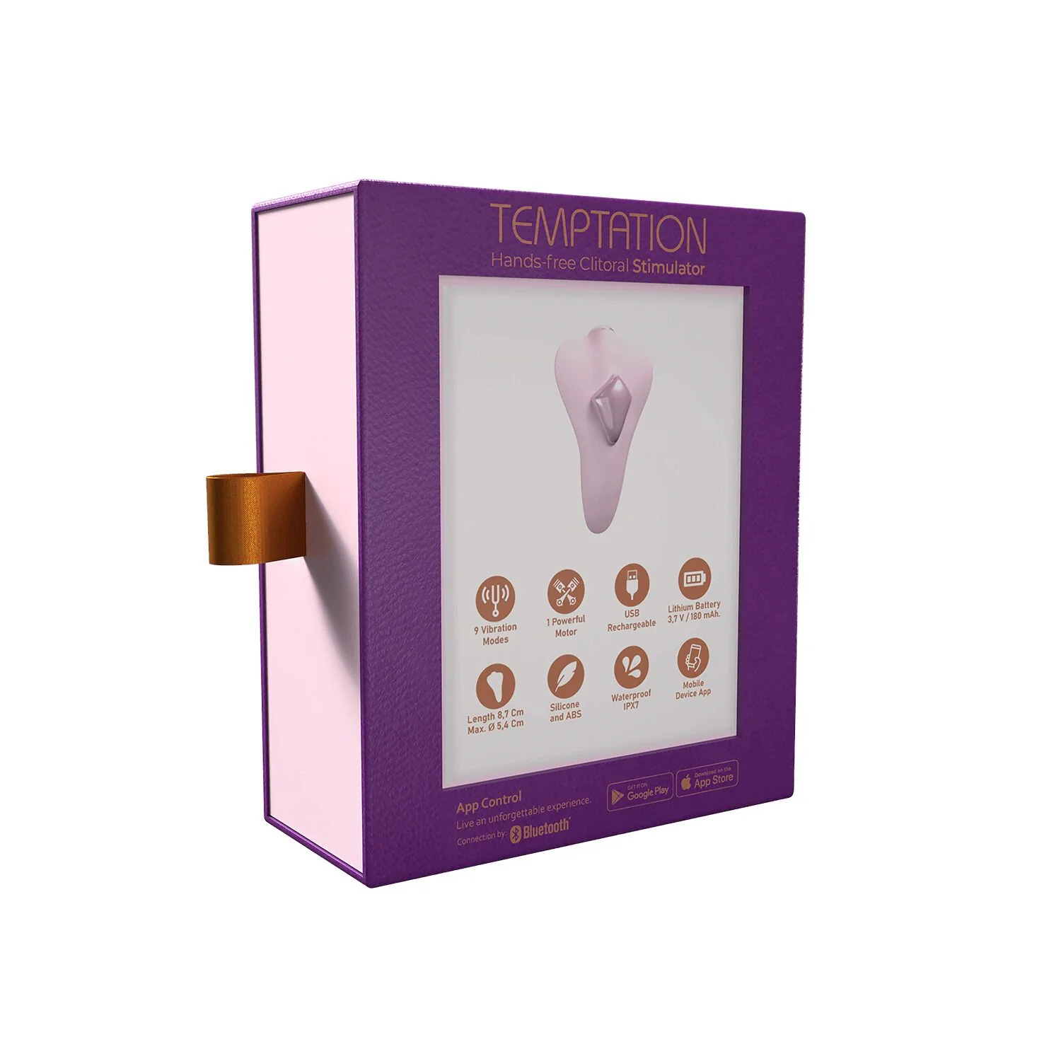Смарт-вібратор в трусики Adrien Lastic Temptation 10 Смарт-вібратор в трусики Adrien Lastic Temptation - Зображення 8