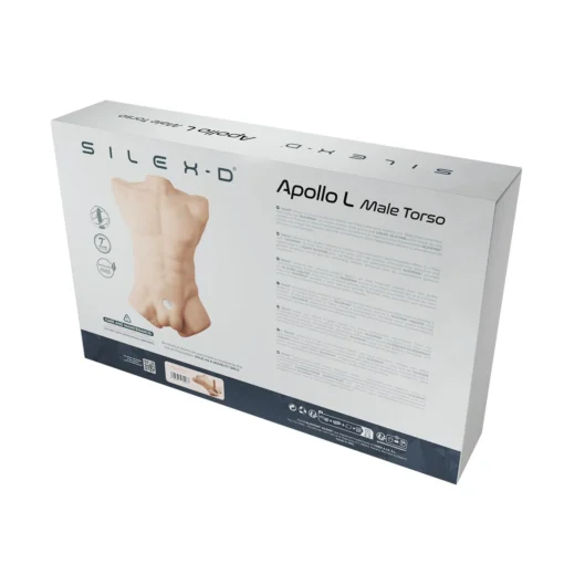 Торс з фалоімітатором на присосці SilexD Apollo L Male Torso - Зображення 8