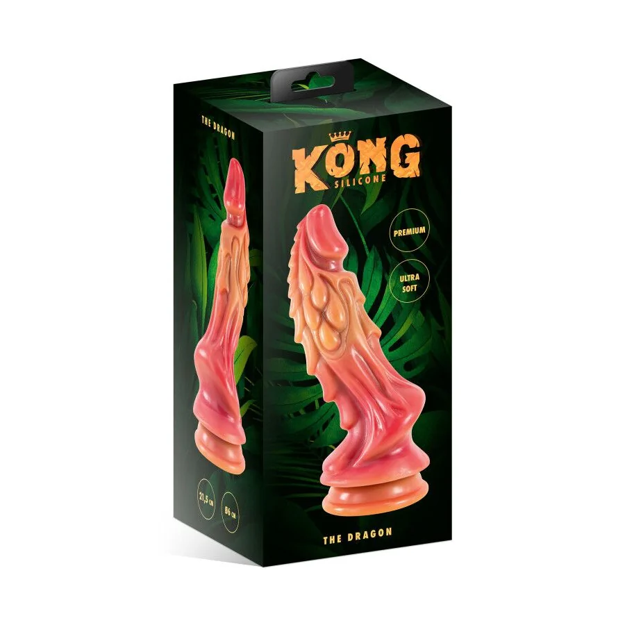 Фентезійний фалоімітатор Kong Silicone The Dragon 4 Фентезійний фалоімітатор Kong Silicone The Dragon - Зображення 2