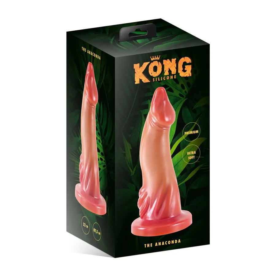 Фентезійний фалоімітатор Kong Silicone The Anaconda 4 Фентезійний фалоімітатор Kong Silicone The Anaconda - Зображення 2