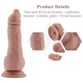 Подвійний фалоімітатор Hismith 9.8" Double Penetrator Silicone Dildo 10 Зображення Подвійний фалоімітатор Hismith 9.8" Double Penetrator Silicone Dildo