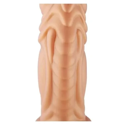 Зображення Силіконовий дилдо Hismith Slightly Curved Silicone Dildo Monster Series