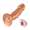 Зображення Силіконовий дилдо з вібрацією Hismith Slightly Curved Vibrating Silicone Dildo Monster Series