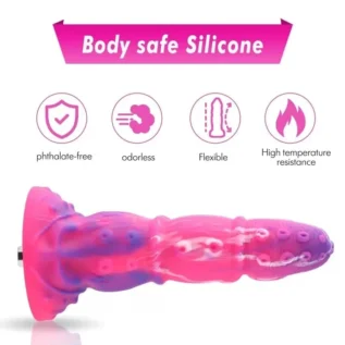Силіконовий дилдо Hismith Silicone Tentacle Dildo Monster Series 12 Зображення Силіконовий дилдо Hismith Silicone Tentacle Dildo Monster Series