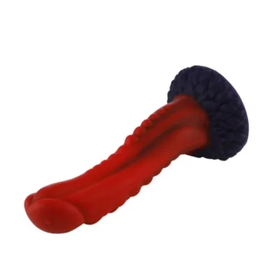 Зображення Силіконовий дилдо Hismith 8.35" Curved Silicone Dildo Monster Series