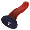Силіконовий дилдо Hismith 8.35" Curved Silicone Dildo  Monster Series
