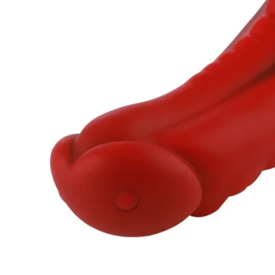 Зображення Силіконовий дилдо Hismith 8.35" Curved Silicone Dildo Monster Series