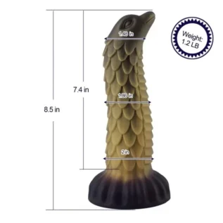 Alternative view of Силіконовий дилдо Hismith 8.5" Squama Beast Silicone Dildo Monster Series