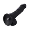 Зображення Силіконовий дилдо Hismith 8.3" Silicone Dildo Black
