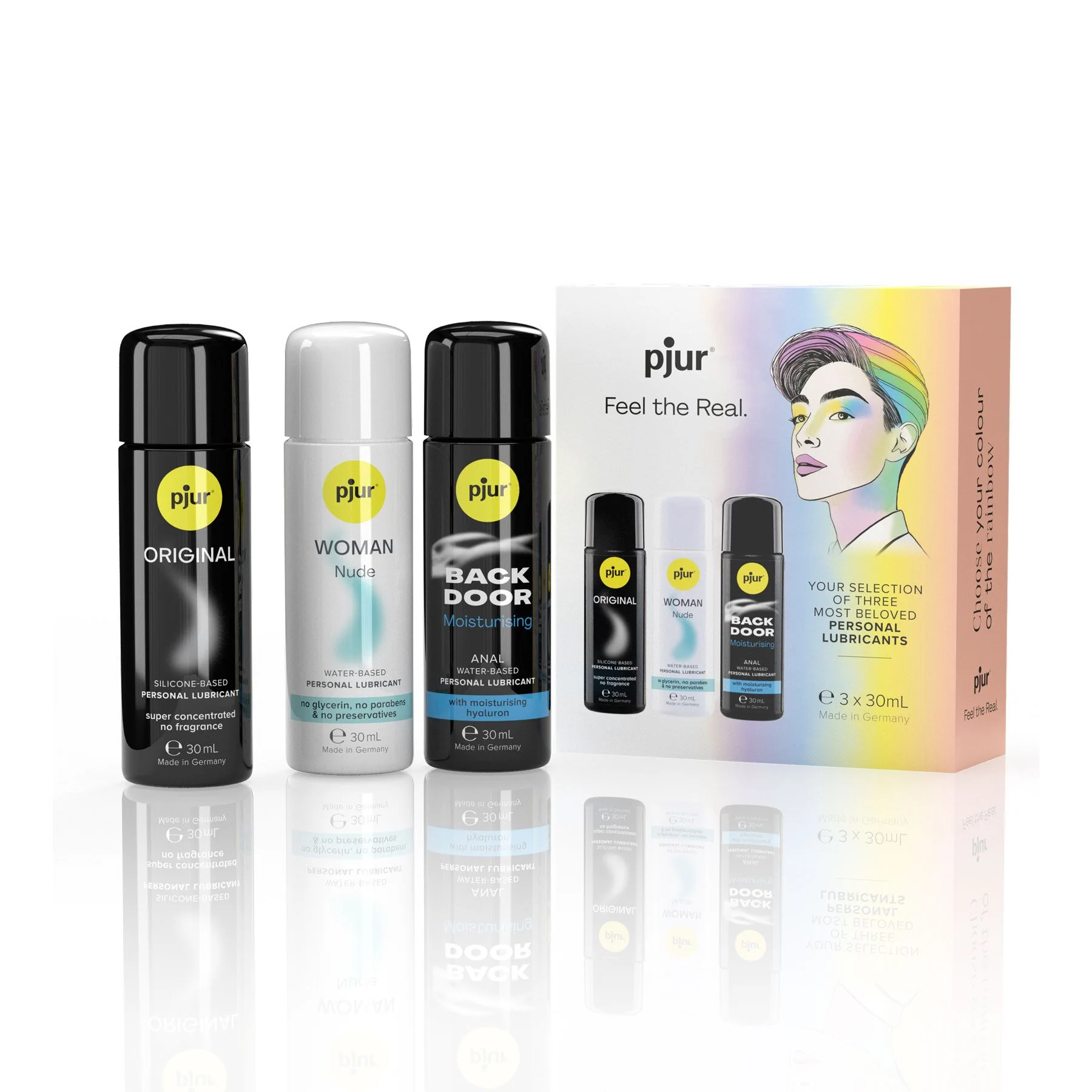 Набір лубрикантів pjur Pride Box 3 Набір лубрикантів pjur Pride Box