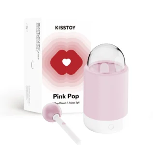 Зображення Вібратор-цукерка на паличці KISSTOY Pink Pop