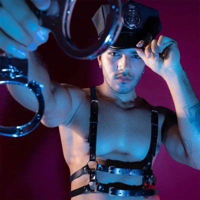 Зображення Чоловічий еротичний костюм поліцейського "Брутальний Алекс"