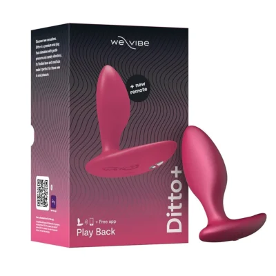 Анальна смарт-вібропробка We-Vibe Ditto+ Cosmic 21 Зображення Анальна смарт-вібропробка We-Vibe Ditto+ Cosmic