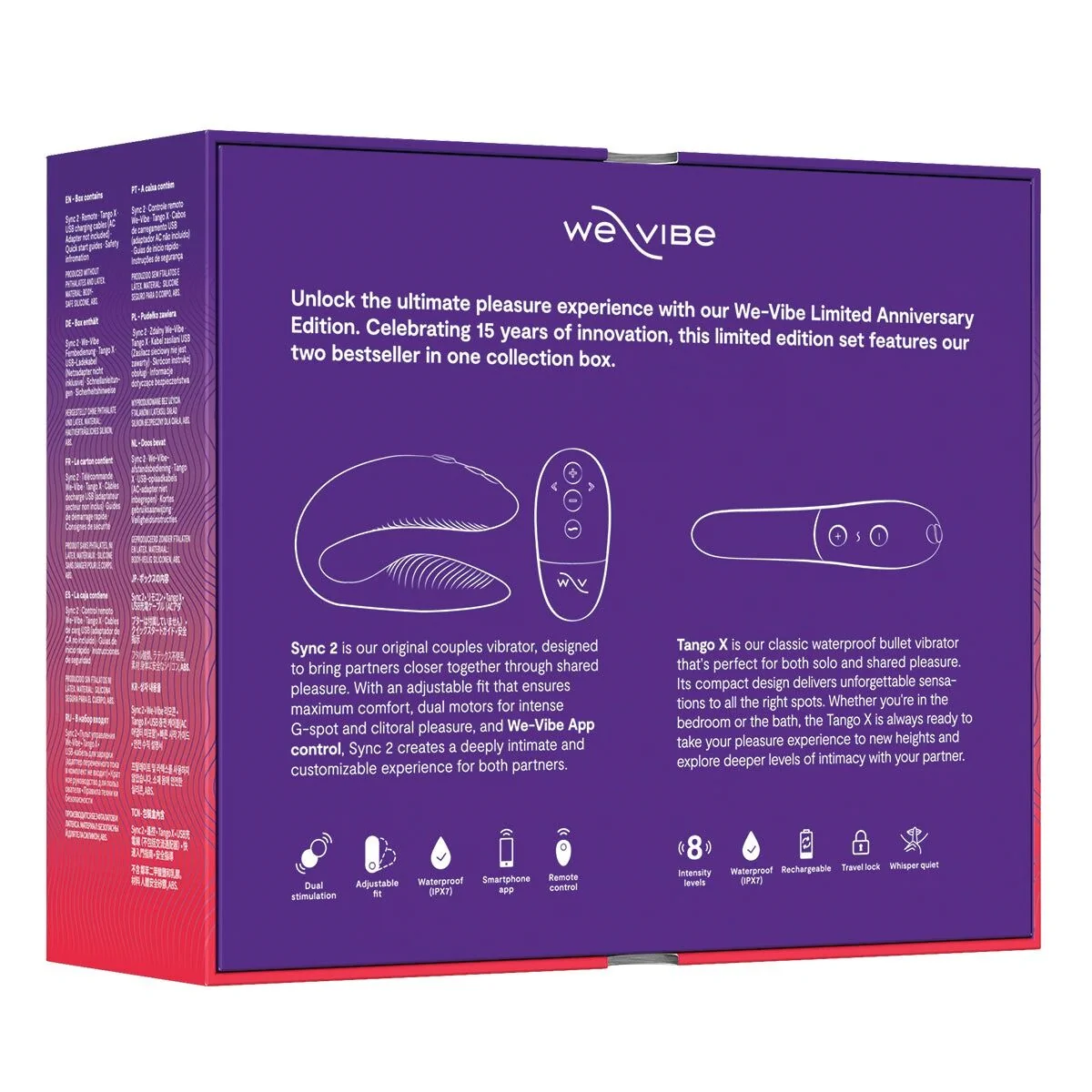 Подарунковий набір We-Vibe 15 Year Anniversary Collection 10 Подарунковий набір We-Vibe 15 Year Anniversary Collection - Зображення 8
