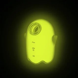 Вакуумний кліторальний стимулятор з вібрацією Satisfyer Glowing Ghost 14 Зображення Вакуумний кліторальний стимулятор з вібрацією Satisfyer Glowing Ghost