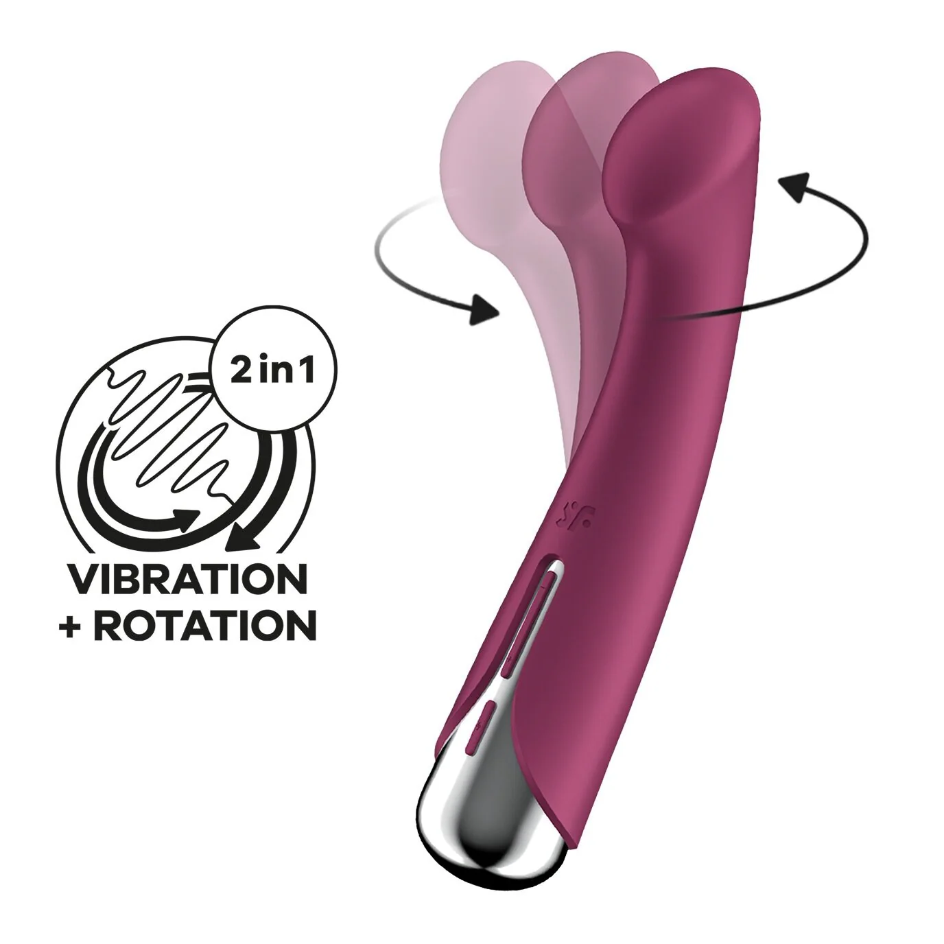 Вібратор з ротацією Satisfyer Spinning G-Spot 1 3 Вібратор з ротацією Satisfyer Spinning G-Spot 1