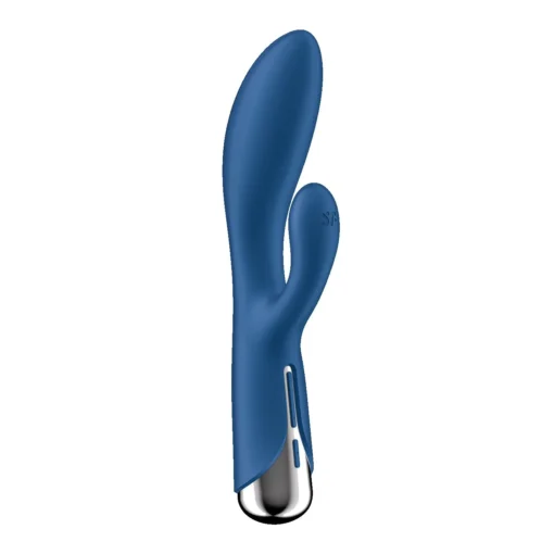 Вібратор-кролик з ротацією Satisfyer Spinning Rabbit 1 Blue - Зображення 5