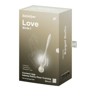 Вагінальні смарт-кульки з вібрацією Satisfyer Love Birds 1 Connect App 78gm 15 Зображення Вагінальні смарт-кульки з вібрацією Satisfyer Love Birds 1 Connect App 78gm