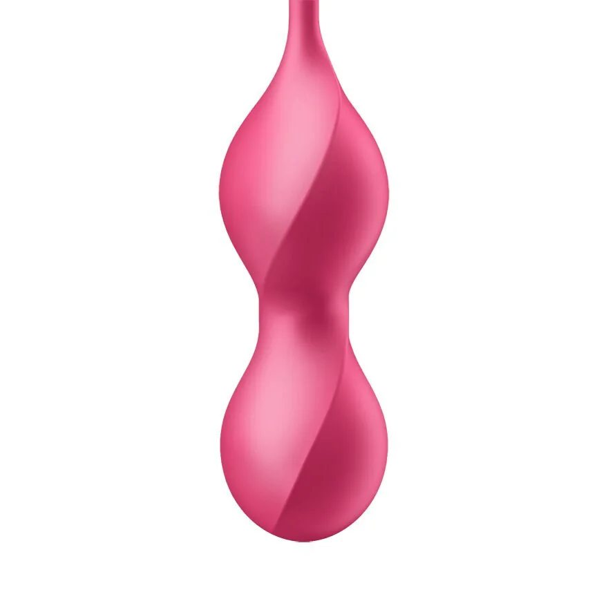 Вагінальні смарт-кульки з вібрацією Satisfyer Love Birds 2 Connect App Red 86gm 6 Вагінальні смарт-кульки з вібрацією Satisfyer Love Birds 2 Connect App Red 86gm - Зображення 4