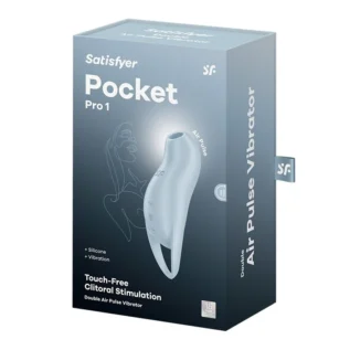 Вакуумний кліторальний стимулятор з вібрацією Satisfyer Pocket Pro 1 - Зображення 5