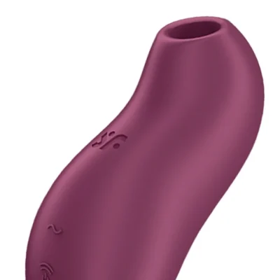 Зображення Вакуумний кліторальний стимулятор з вібрацією Satisfyer Pocket Pro 1 Purple