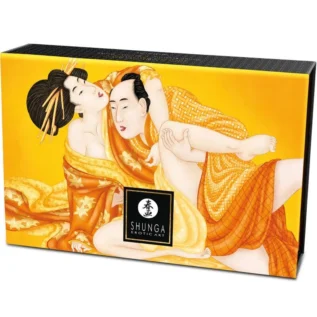 Смачна пудра для оральних пестощів Shunga Body Powder – Luscious Mango 75gm - Зображення 4