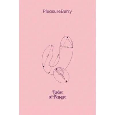 Зображення Вібратор для пар FairyGasm PleasureBerry blue