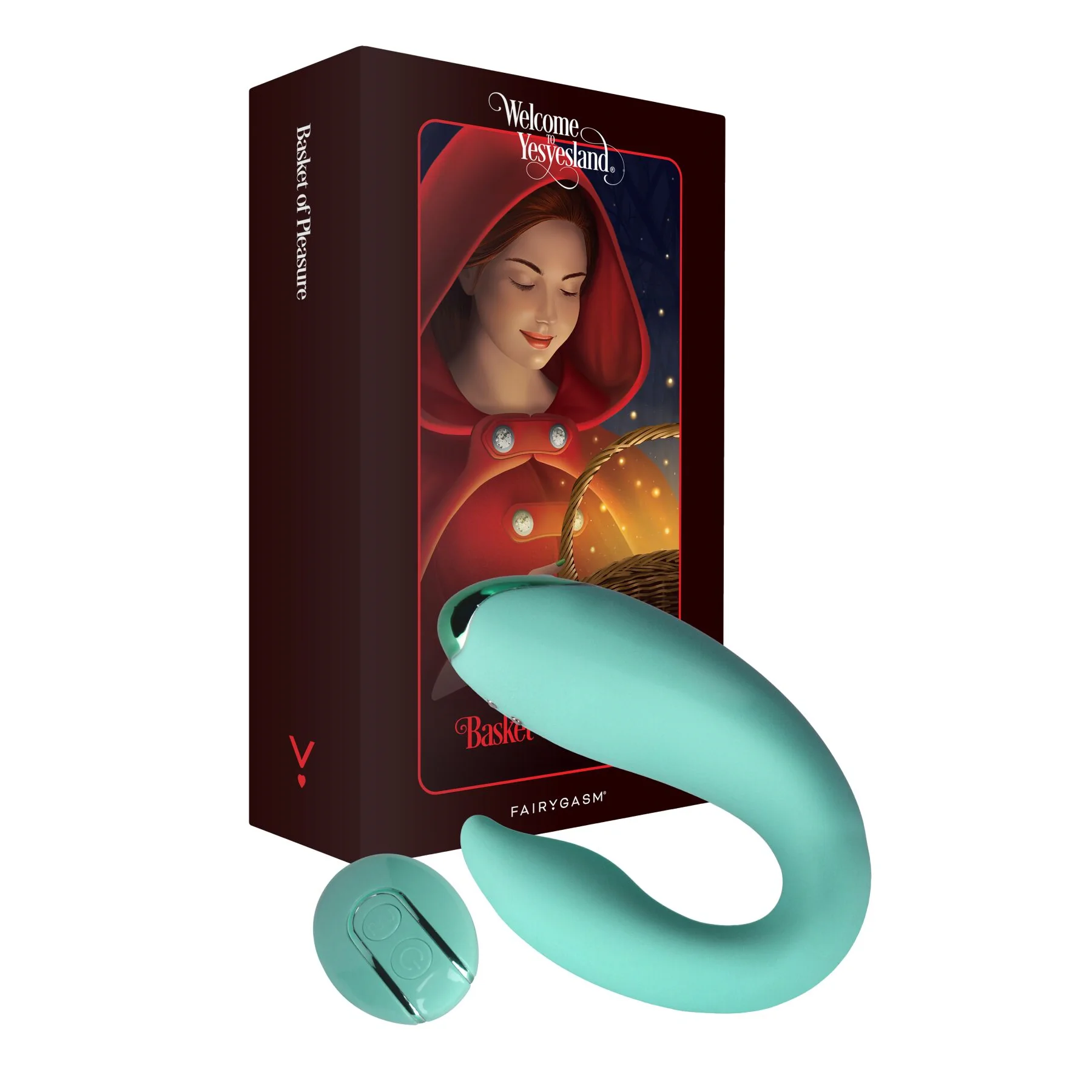 Вібратор для пар FairyGasm PleasureBerry green 3 Вібратор для пар FairyGasm PleasureBerry green