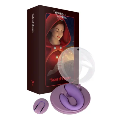 Зображення Вібратор для пар FairyGasm PleasureBerry violet