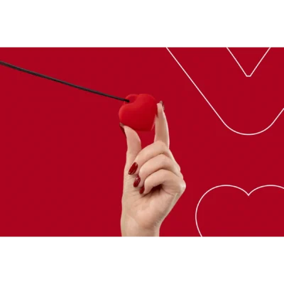 Зображення Мінівібратор "Сердечко" FairyGasm PleasureStone red