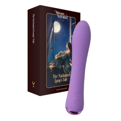 Вібратор з підігрівом FairyGasm WowGenie violet