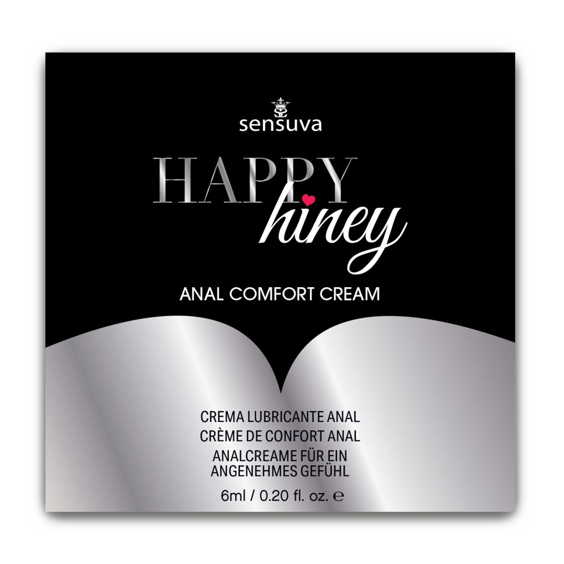 Пробник розслаблювального анального крема Sensuva Happy Hiney 6ml 3 Пробник розслаблювального анального крема Sensuva Happy Hiney 6ml