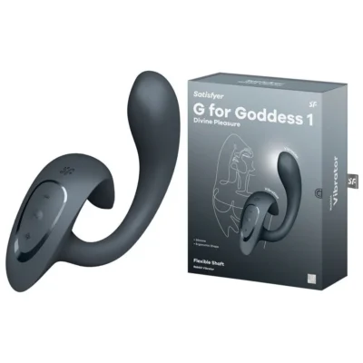 Зображення Вагінально-кліторальний вібратор Satisfyer G for Goddess 1 Dark Grey