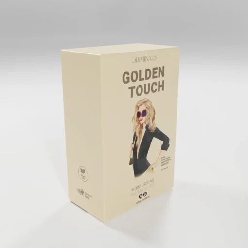 Набір пробников екстразволожувального гель-лубриканту Driminals Golden Touch 10x4ml