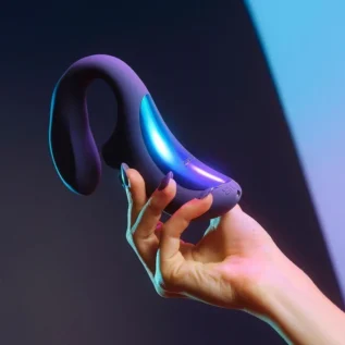 Зображення Кліторально-вагінальний звуковий стимулятор LELO Enigma WAVE Cyber Purple