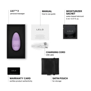 Мінівібратор для клітора LELO Lily 3 Calm Lavender 6 Зображення Мінівібратор для клітора LELO Lily 3 Calm Lavender