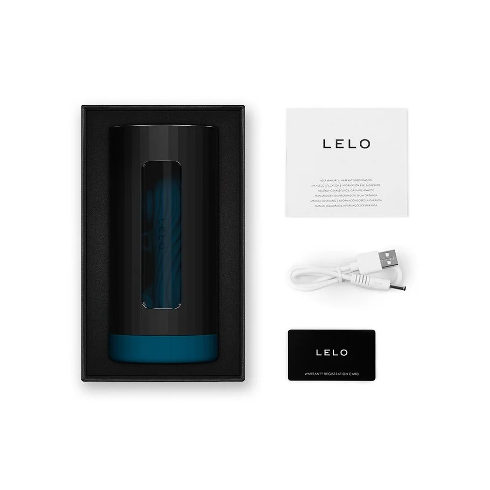 Смарт-мастурбатор LELO F1S V3 XL Teal 5 Смарт-мастурбатор LELO F1S V3 XL Teal - Зображення 3