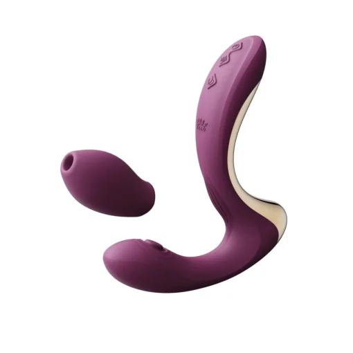 Вібратор-пульсатор з вакуумною насадкою Zalo – Talis G-Spot PulseWave Vibrator Velvet