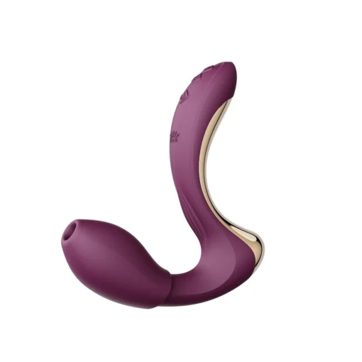 Вібратор-пульсатор з вакуумною насадкою Zalo – Talis G-Spot PulseWave Vibrator Velvet - Зображення 2