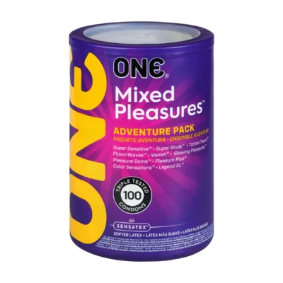 Набір презервативів ONE Mixed Pleasures 100pcs