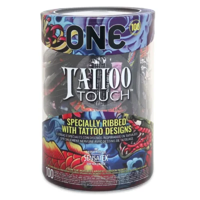 Набір презервативів ONE Tattoo Touch 100pcs