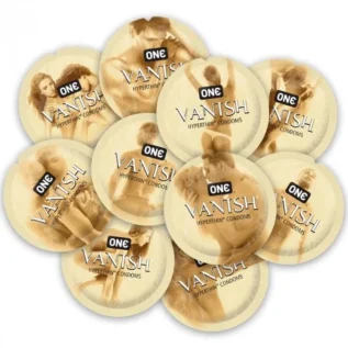 Alternative view of Набір презервативів ONE Vanish Hyperthin 100pcs