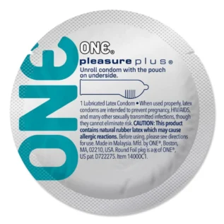 Alternative view of Набір презервативів ONE Pleasure Plus 100pcs