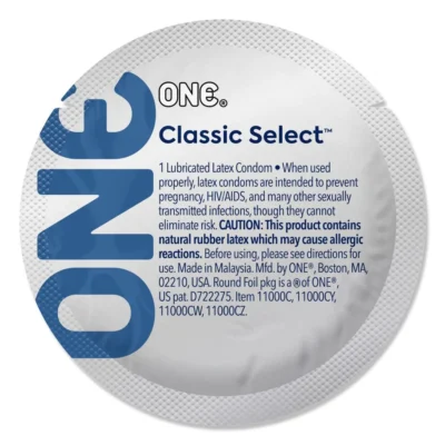 Презерватив ONE Classic Select - Contest Collection 1pcs