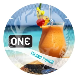 Презерватив ONE FlavorWaves  зі смаком Island Punch 1pcs