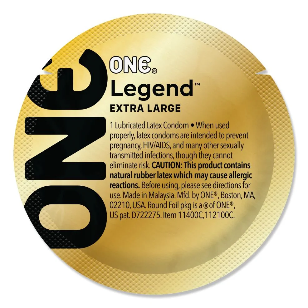 Презерватив ONE Legend Extra Large 1pcs 3 Презерватив ONE Legend Extra Large 1pcs